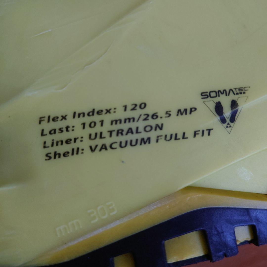 Fischer スキーブーツ 26.5cm イエロー