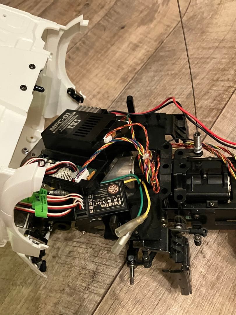 タミヤ1/14 ベンツ アロクス 単車 （ジャンク扱い）