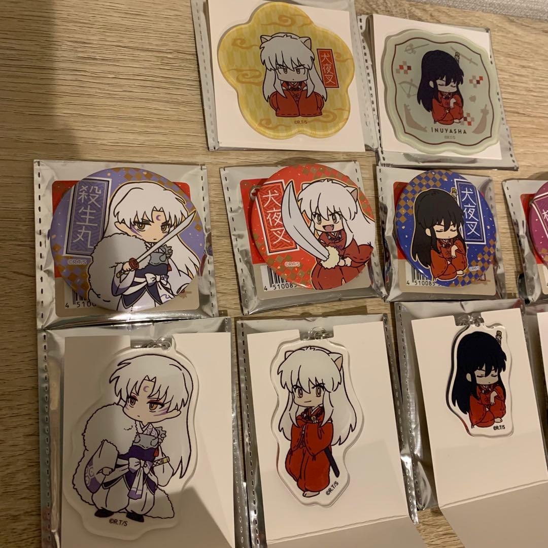 犬夜叉 殺生丸 桔梗 トレーディングアクリルキーホルダー マグネット