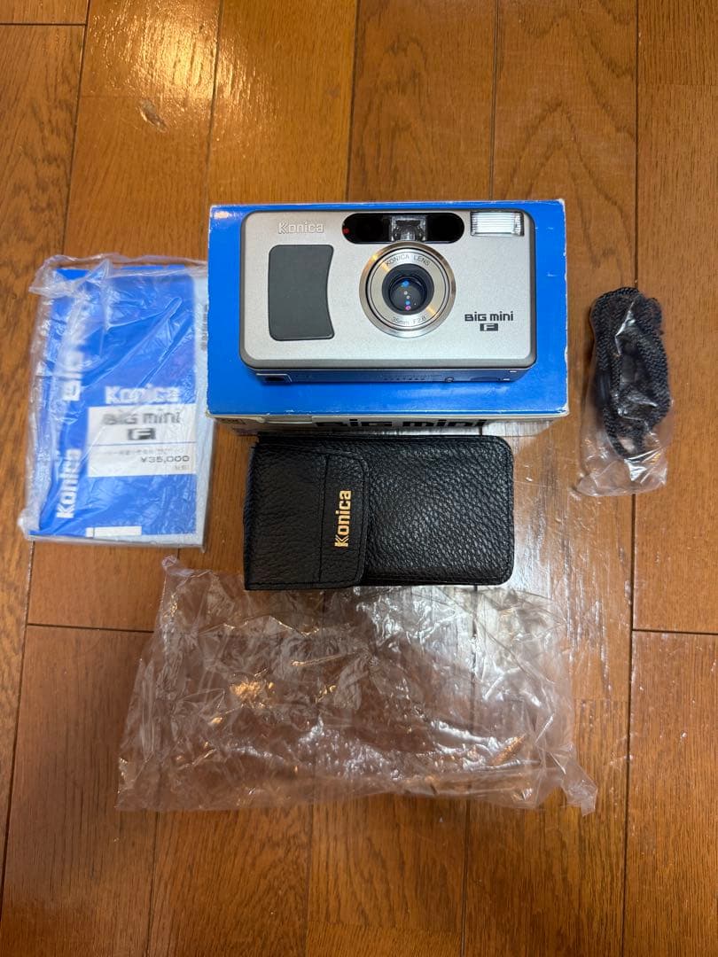 （超美品！元箱付き！！）コニカ Konica BiG mini F 深堀ブログ】KONICA BiG mini F / 35mm F2.8 コニカ フィルム