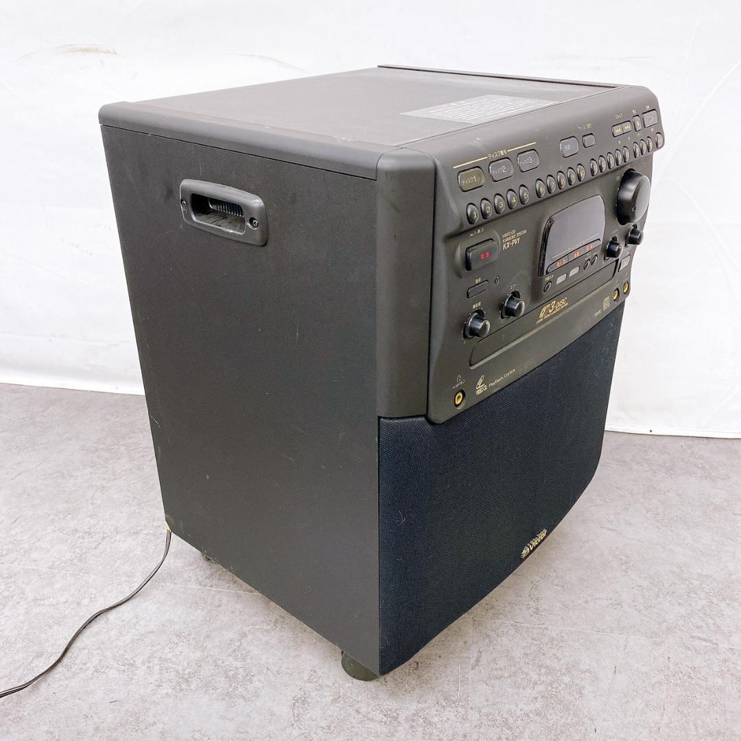 レトロ！Victor ビクター KX-PV1 カラオケ ビデオ テレビ受信機 - メルカリ