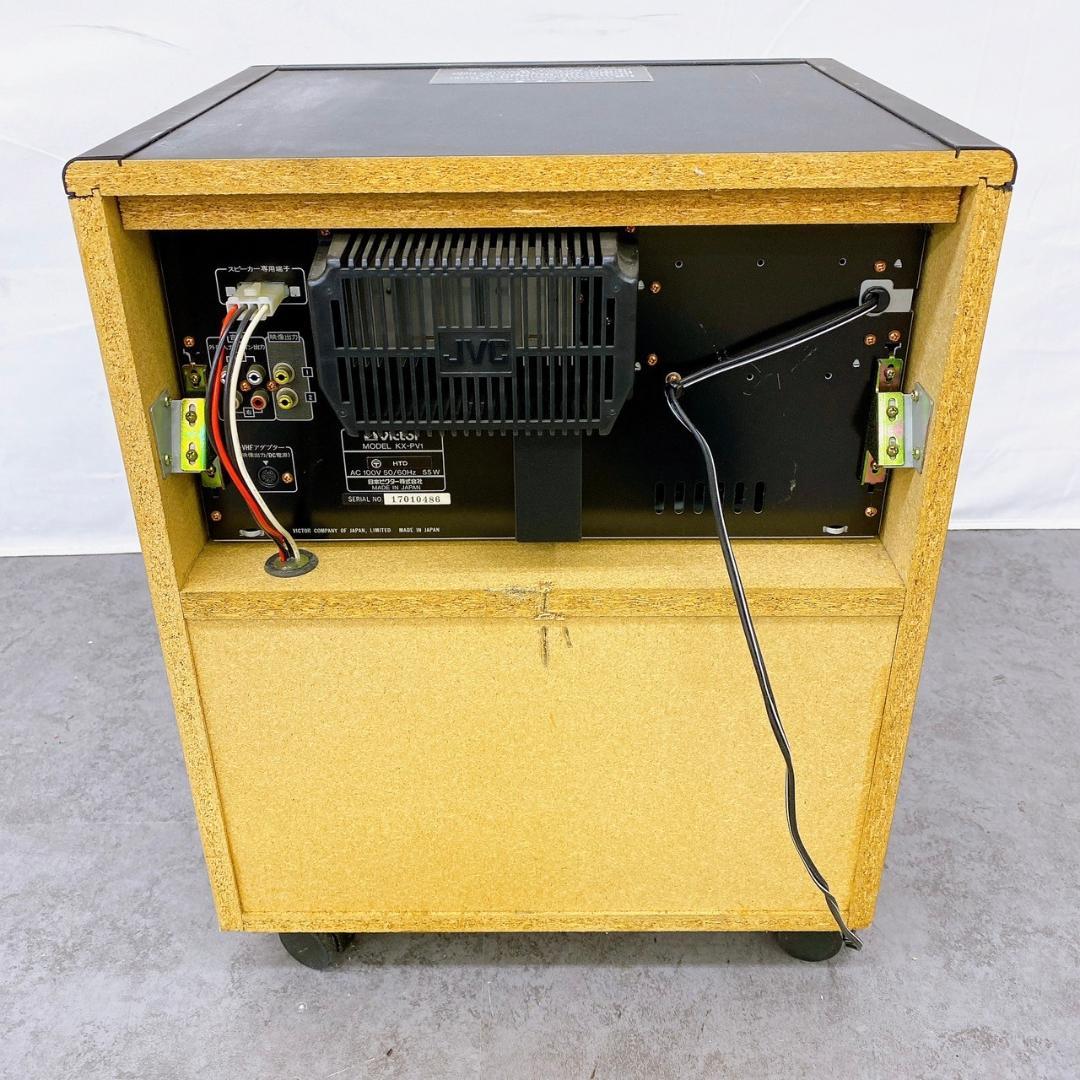 レトロ！Victor ビクター KX-PV1 カラオケ ビデオ テレビ受信機 - メルカリ