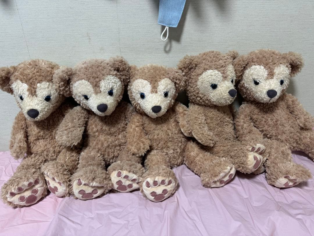 ディズニー ダッフィー&シェリーメイ ぬいぐるみ15点セット