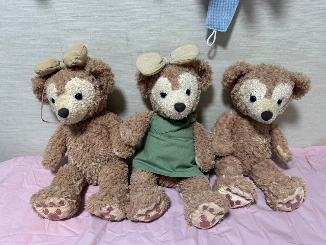 ディズニー ダッフィー&シェリーメイ ぬいぐるみ15点セット