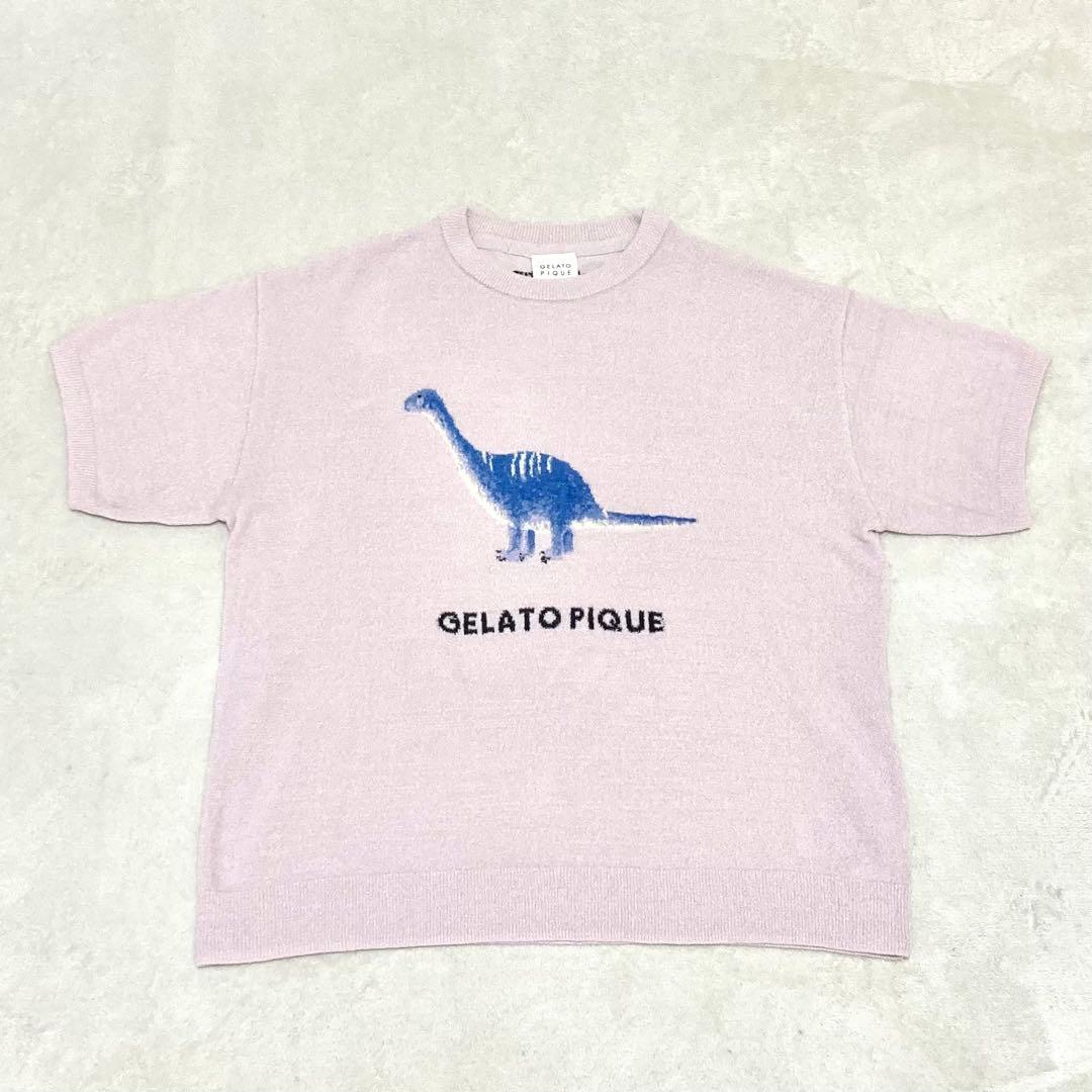 ジェラートピケ ダイナソー プルオーバー ＆ ショートパンツ 上下