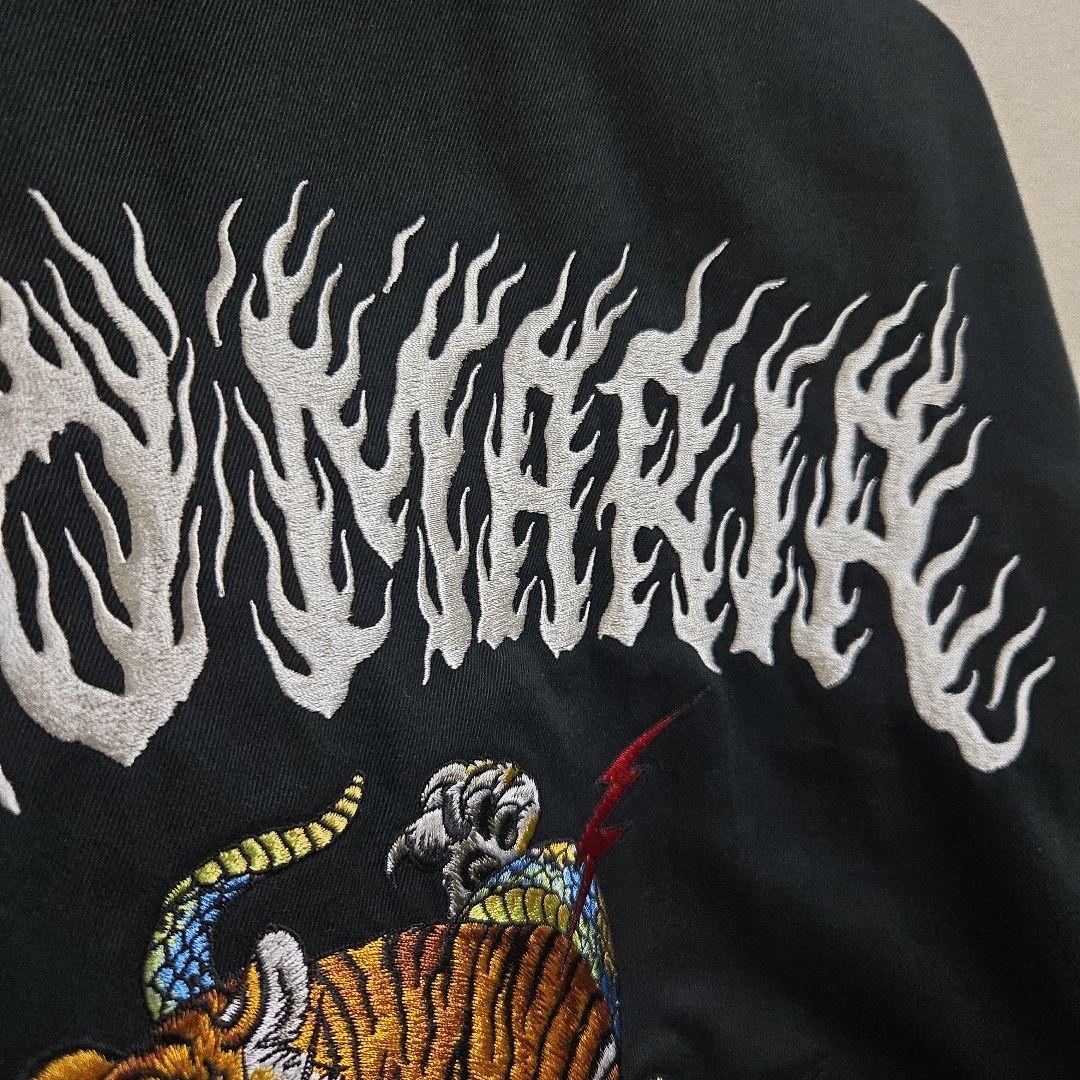 未使用25FWワコマリア×ティムリーハイ虎刺繍ベトジャン黒L - メルカリ