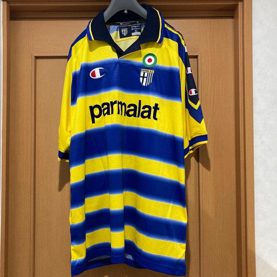 エルナン・クレスポ 直筆サイン入り パルマFC ユニフォーム 【未使用