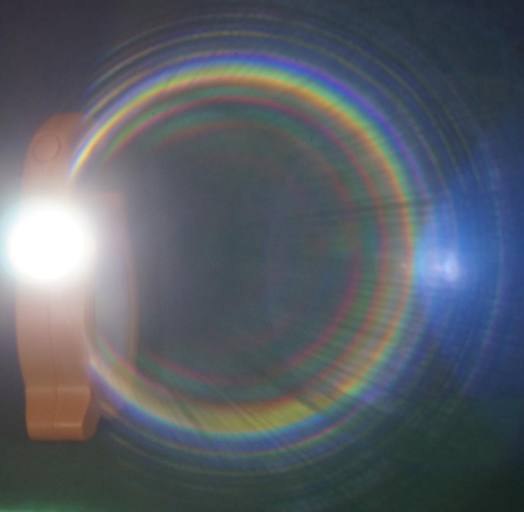 535534　絶品！美虹色フレア　後期型Auto-Takumar　F1.8/55