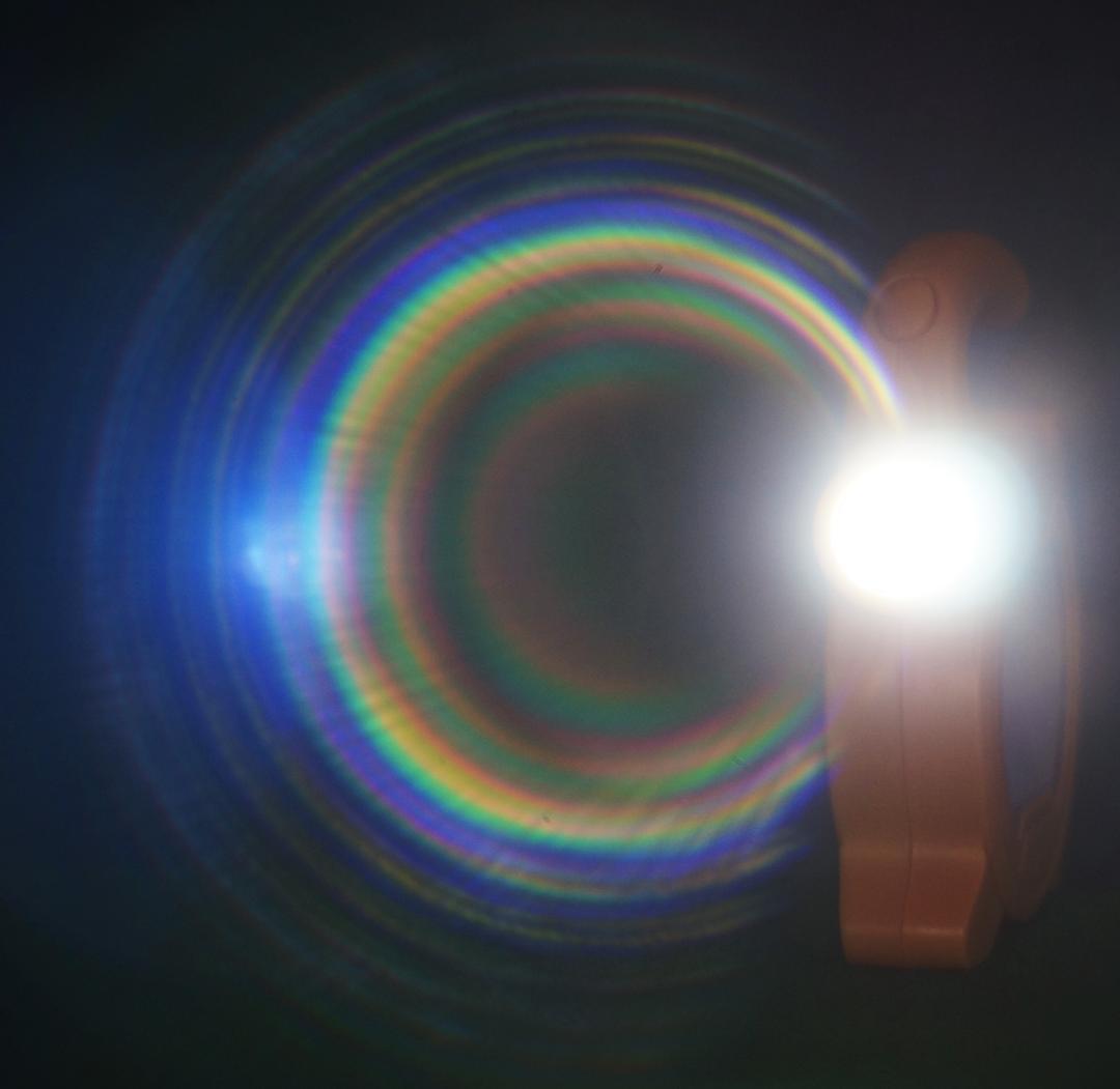 535534　絶品！美虹色フレア　後期型Auto-Takumar　F1.8/55