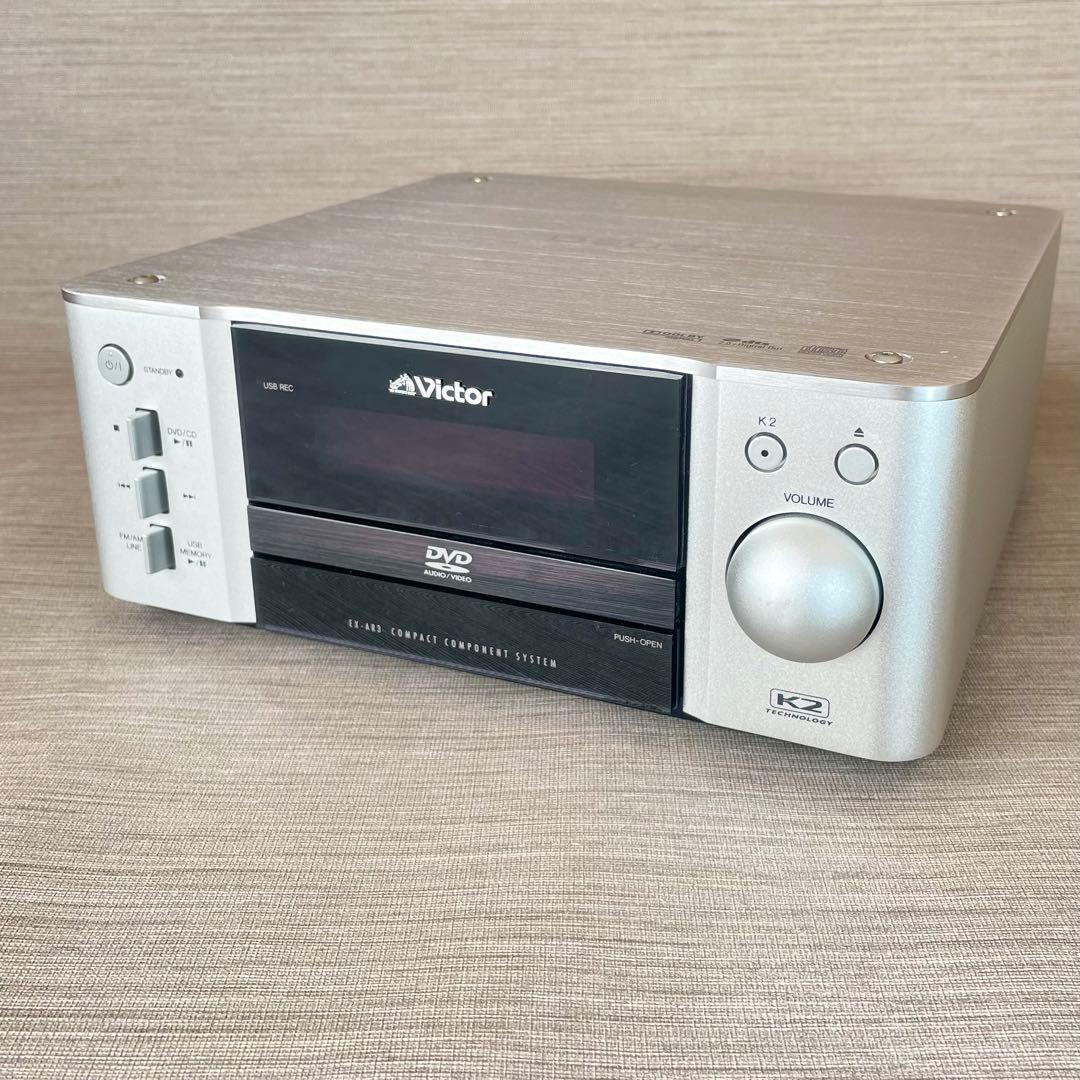 極美品✨Victor・JVC EX-AR3 動作確認済DVD/CD/MP3 匿名