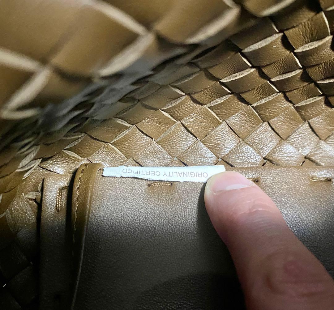 極美品 ボッテガヴェネタ カバ MM ブラウン レザーバッグ カセット