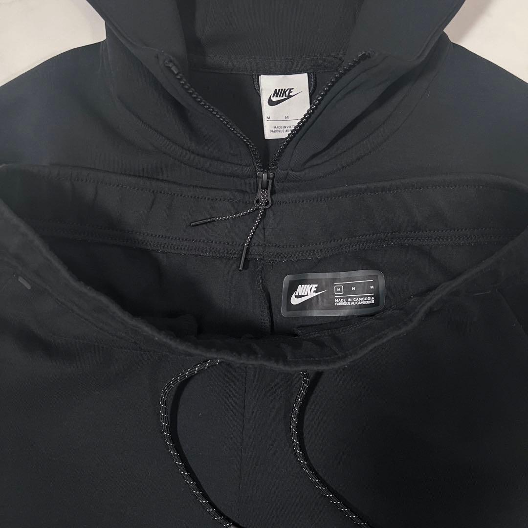 Nike ナイキ テックフリース セットアップ ブラック 上下M - メルカリ