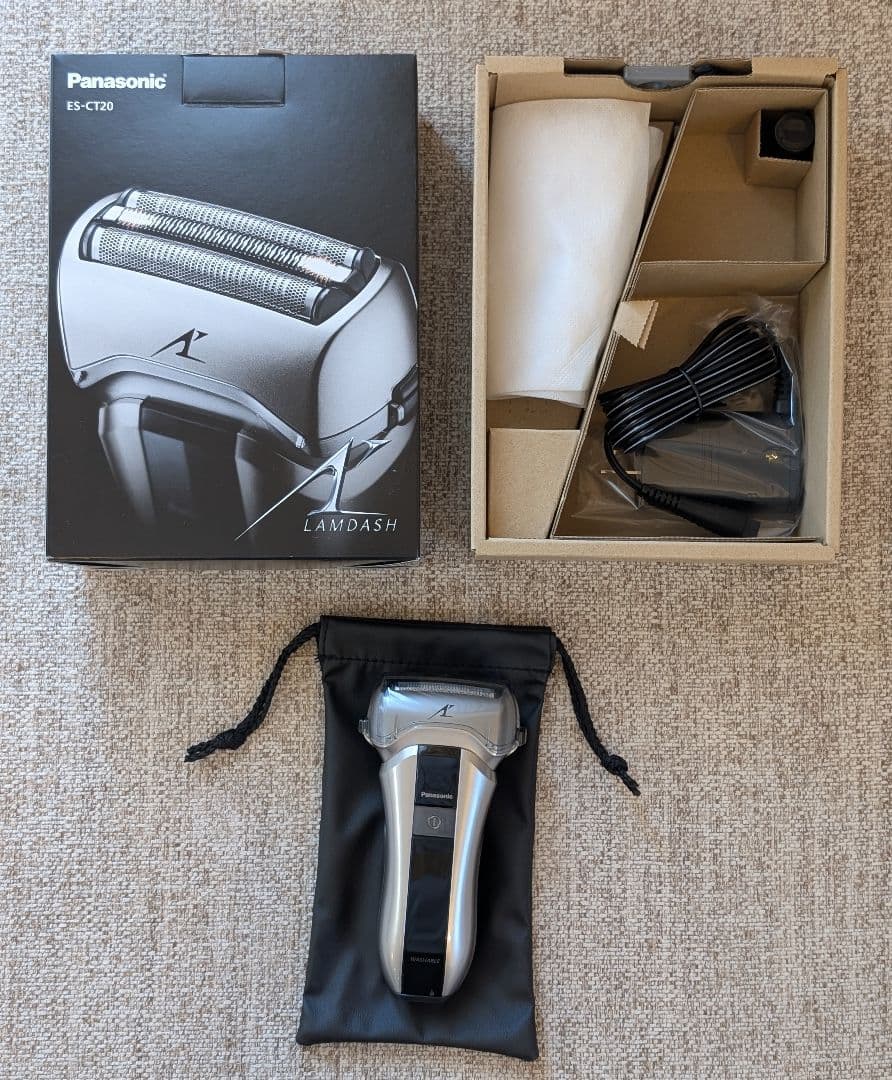 ラパン様専用【極美品】使用時間5分のみ パナ ラムダッシュ ES-CT20-S