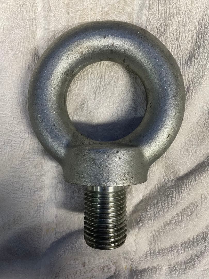 鉄アイボルト アイボルト 縦用り用 用り具 SWL 3.4t NC 42