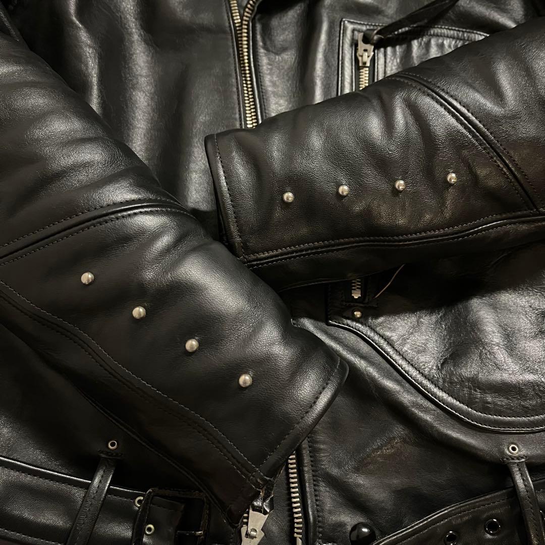 美品 フリーホイーラーズ ラブレア 希少サイズ44 馬革 レザー ルード