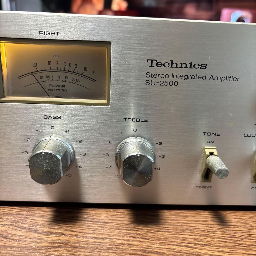 テクニクス プリメインアンプ VUメーター付き ジャンク出品 - メルカリ