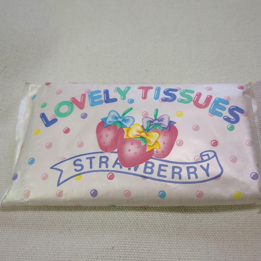 未開封】レア♡フレッシュパンチ サンリオ ポケットティッシュ 昭和