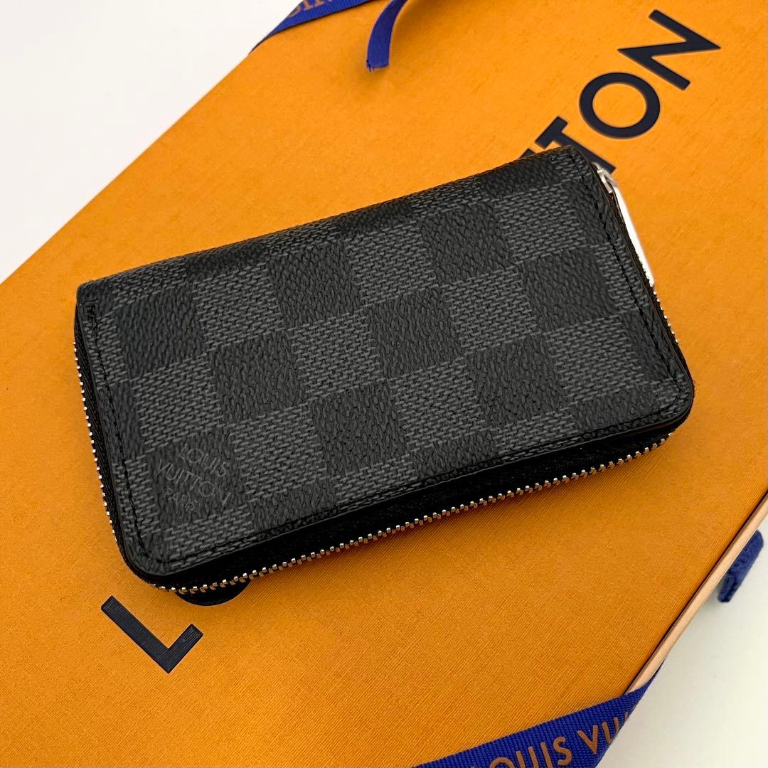 ✨極美品✨ルイヴィトン ジッピー パース ダミエグラフィット 黒 極美品ルイヴィトン ダミエグラフィット ジッピーコインパース 小銭 極