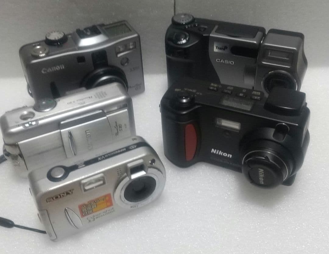 すべて故障ジャンク】デジタルカメラ5台 - メルカリ