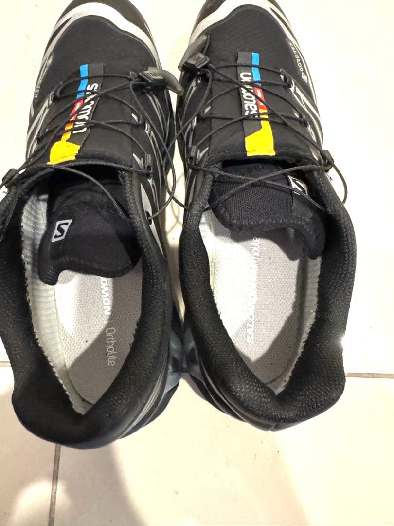 靴 Salomon XT6 GTX GORE-TEX BLACK 28.0cm