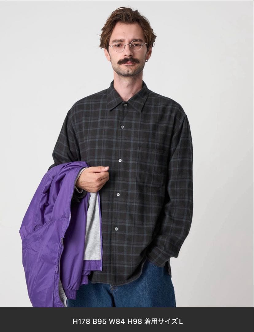 新品未使用】杉咲花さん着用* Steven Alan オープンカラーシャツ