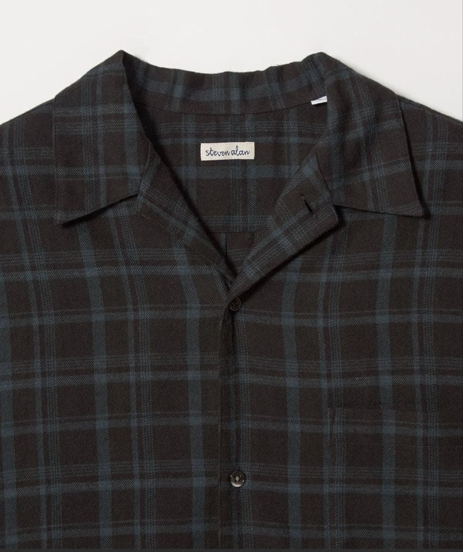新品未使用】杉咲花さん着用* Steven Alan オープンカラーシャツ