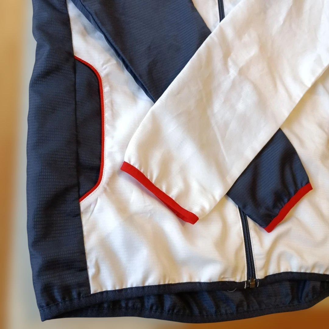 ASICS ナイロンジャケット バレー 東山 カラー 美品 - メルカリ