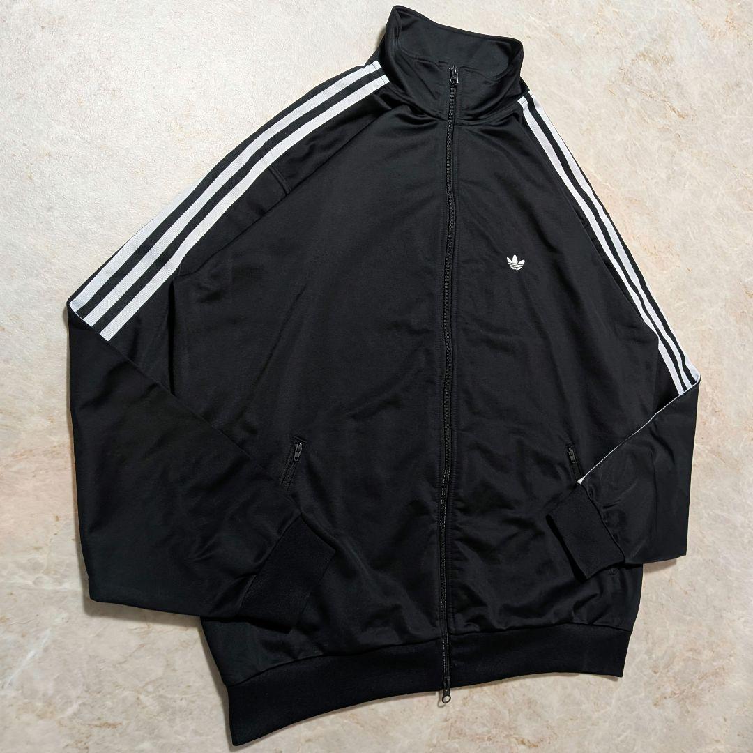 超希少⭐廃盤品 アディダスベッケンバウアートラックジャケット黒白2XL