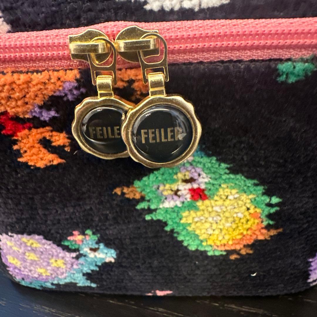 FEILER 神崎恵さん×フェイラー ファンキーフォーチュン バニティポーチ