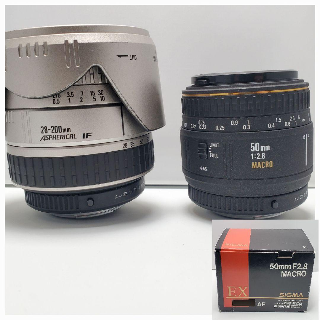 シグマ レンズ 50mm 28-200mm ペンタックス用 まとめ売り シグマ レンズ 50mm 28-200mm ペンタックス用 まとめ売り シグマ