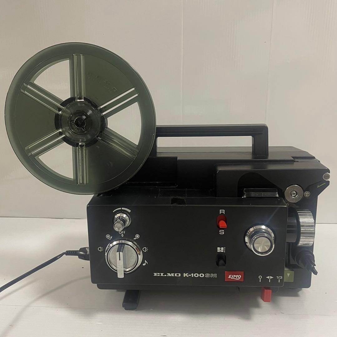 ☆通電OK☆ELMO エルモ K-100SM 8mm PROJECTOR 映写機 - メルカリ