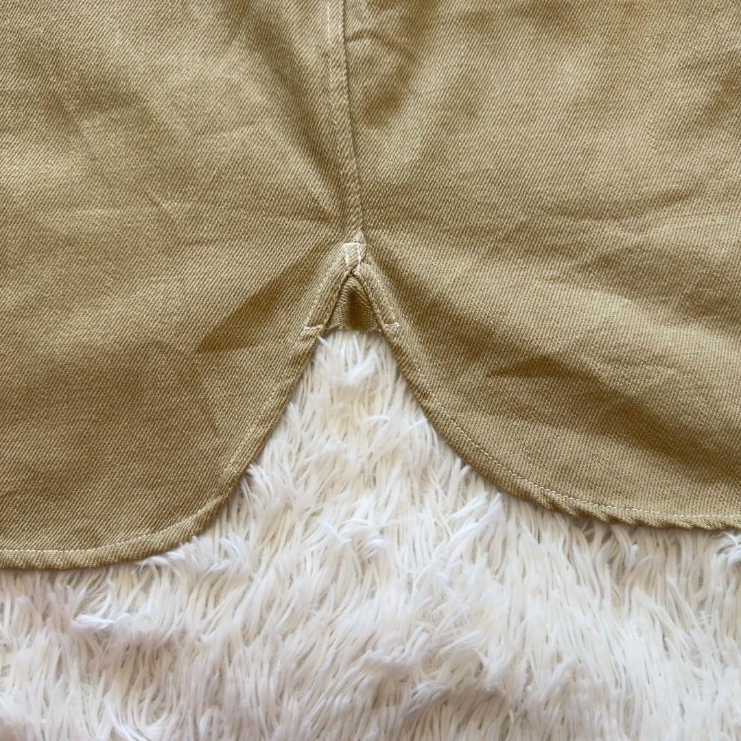 レア✨Buddy Lee デニムジャケット シャツ デカボタン ベージュ M