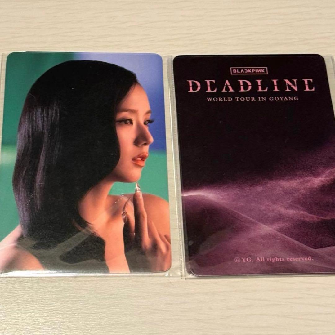 公式】BLACKPINK ジス DEADLINE ソウルコン 特典トレカ - メルカリ