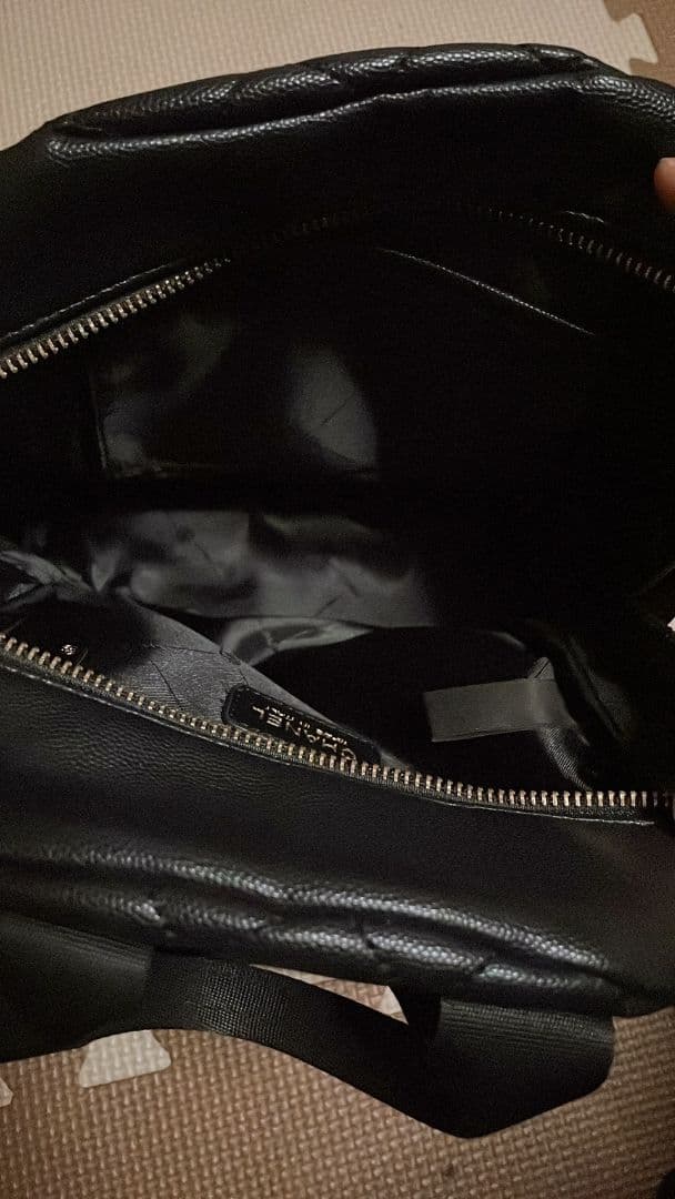 値下げ不可‼️CHANEL リュック レザー ブラック ノベルティ - メルカリ