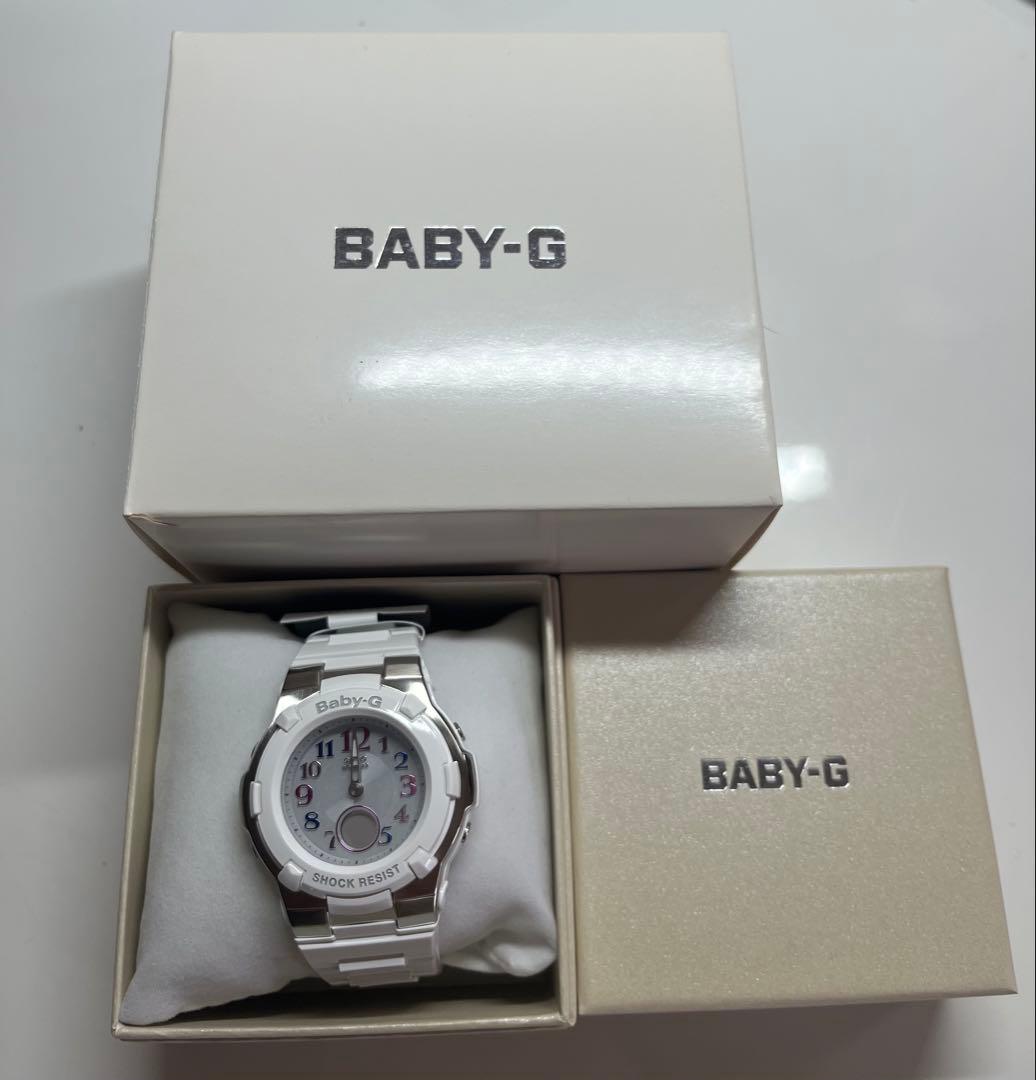 BABY-G ホワイト 腕時計 SHOCK RESIST 白 未使用 美品 楽天市場】未使用 限定 PEANUTS CASIO G-SHOCK BABY-G 75周年記念
