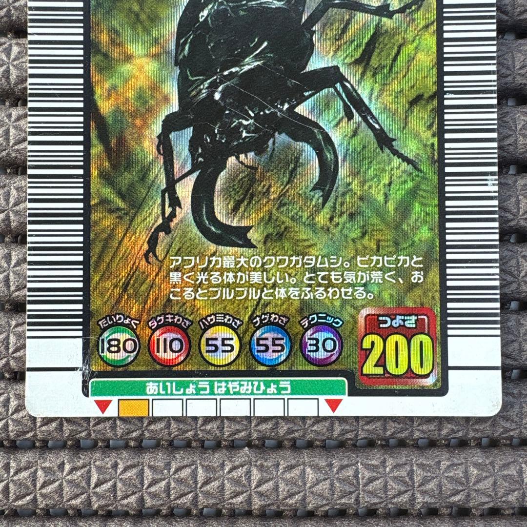 希少 タランドゥスツヤクワガタ 2004セカンド 金レア ムシキング