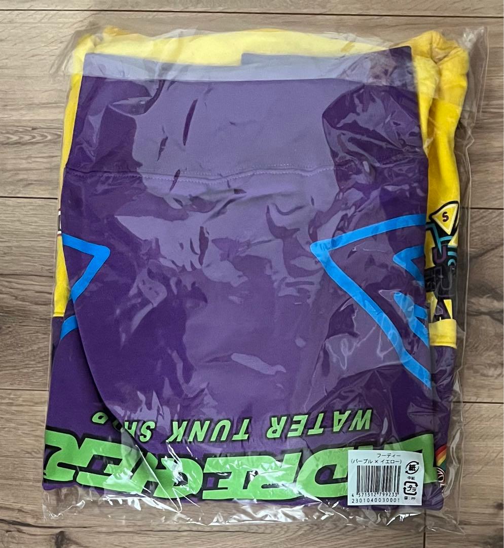 堂本剛　.ENDRECHERI. フーディー(パープル×イエロー)