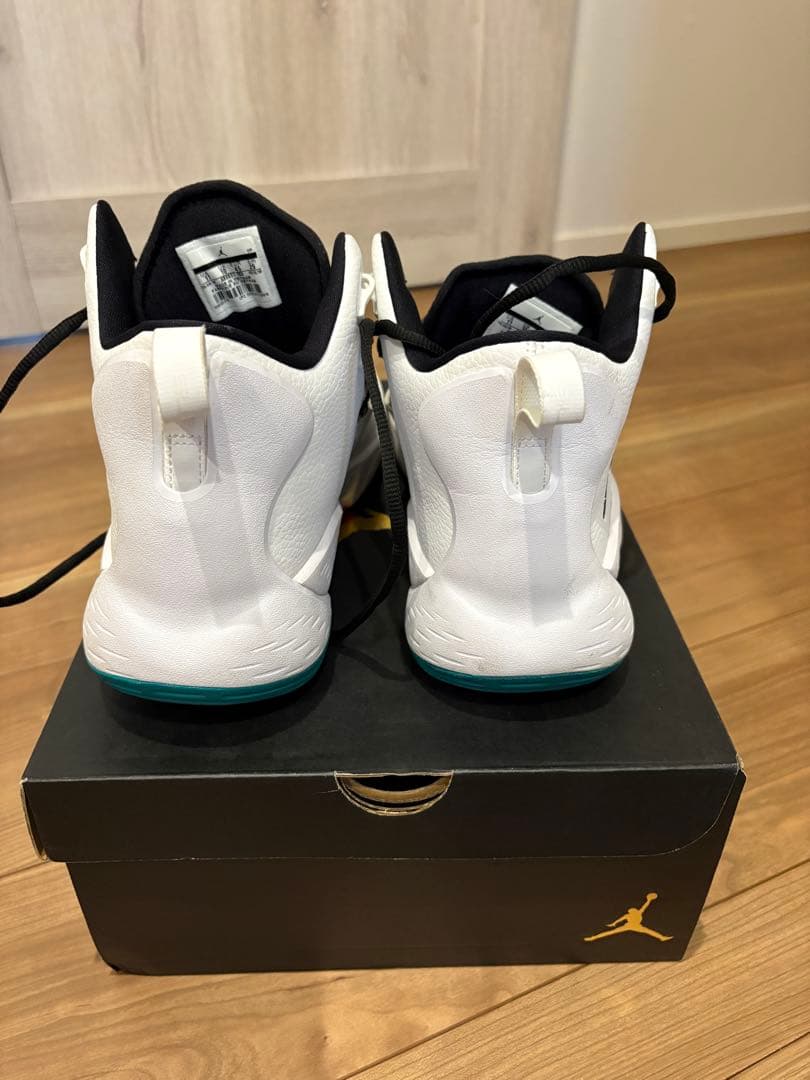 Jordan スーパーフライ MVP シューズ 11 ホワイト/ブラック/レッド