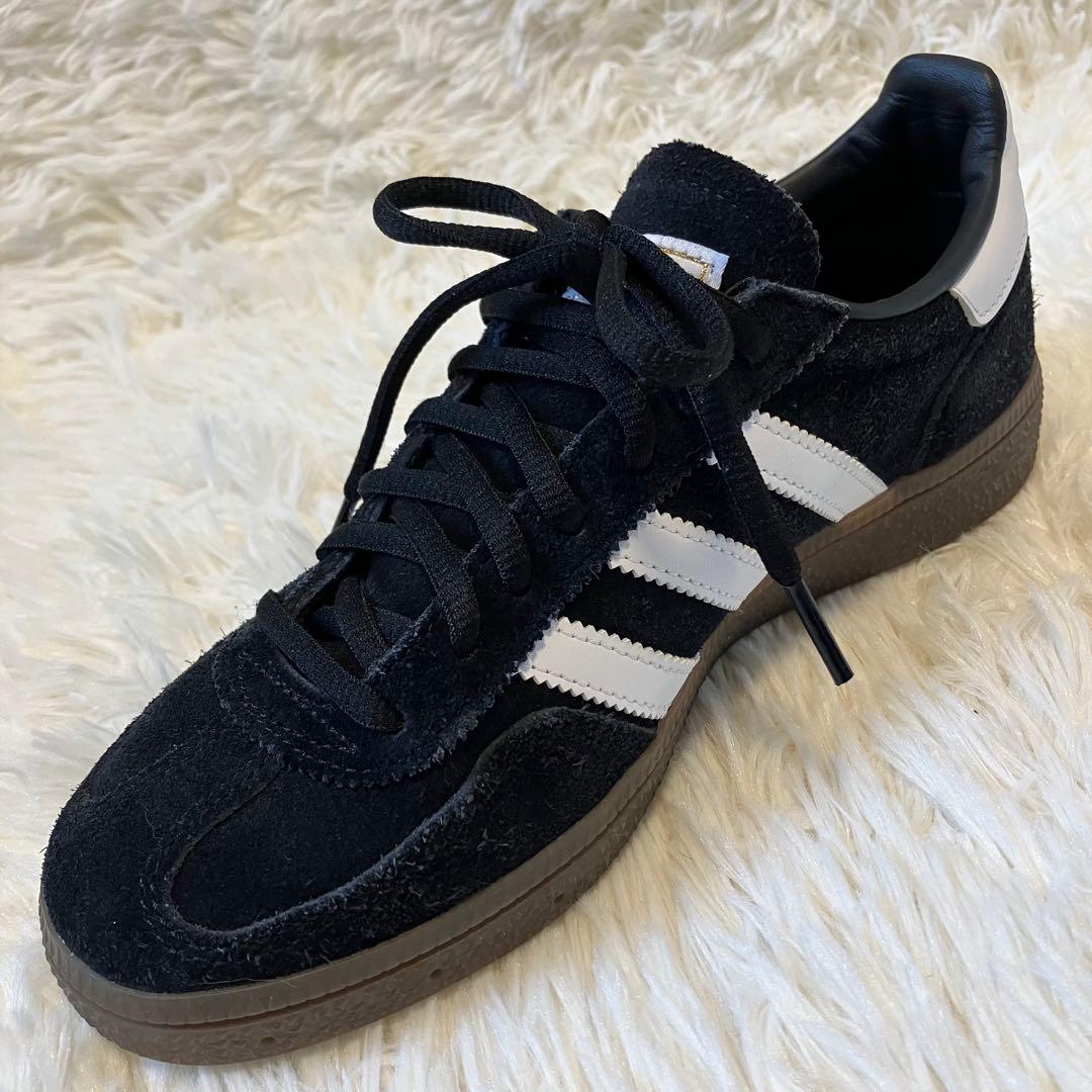 【箱・タグ付き】アディダス ハンドボール スペツィアル ブラック 23.5cm