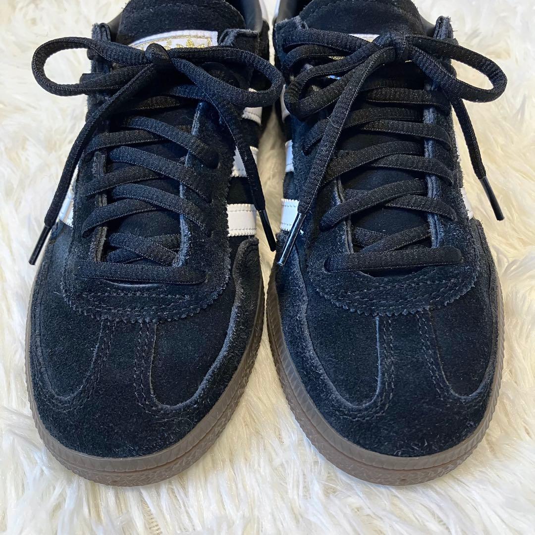 【箱・タグ付き】アディダス ハンドボール スペツィアル ブラック 23.5cm