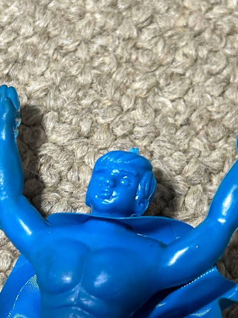 講談社　タイガーマスクVSわるものレスラー　ブラックパイソン　面取れミニソフビ