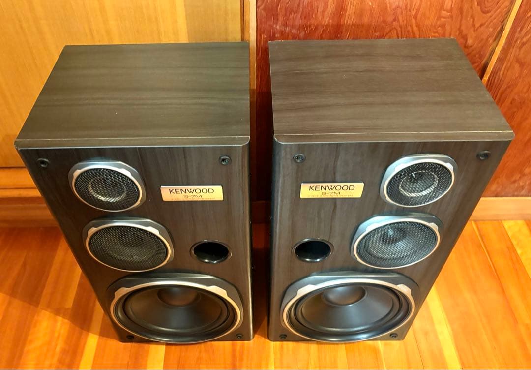 動作確認済】KENWOOD 3way スピーカー S-7M ペア ROXY - メルカリ