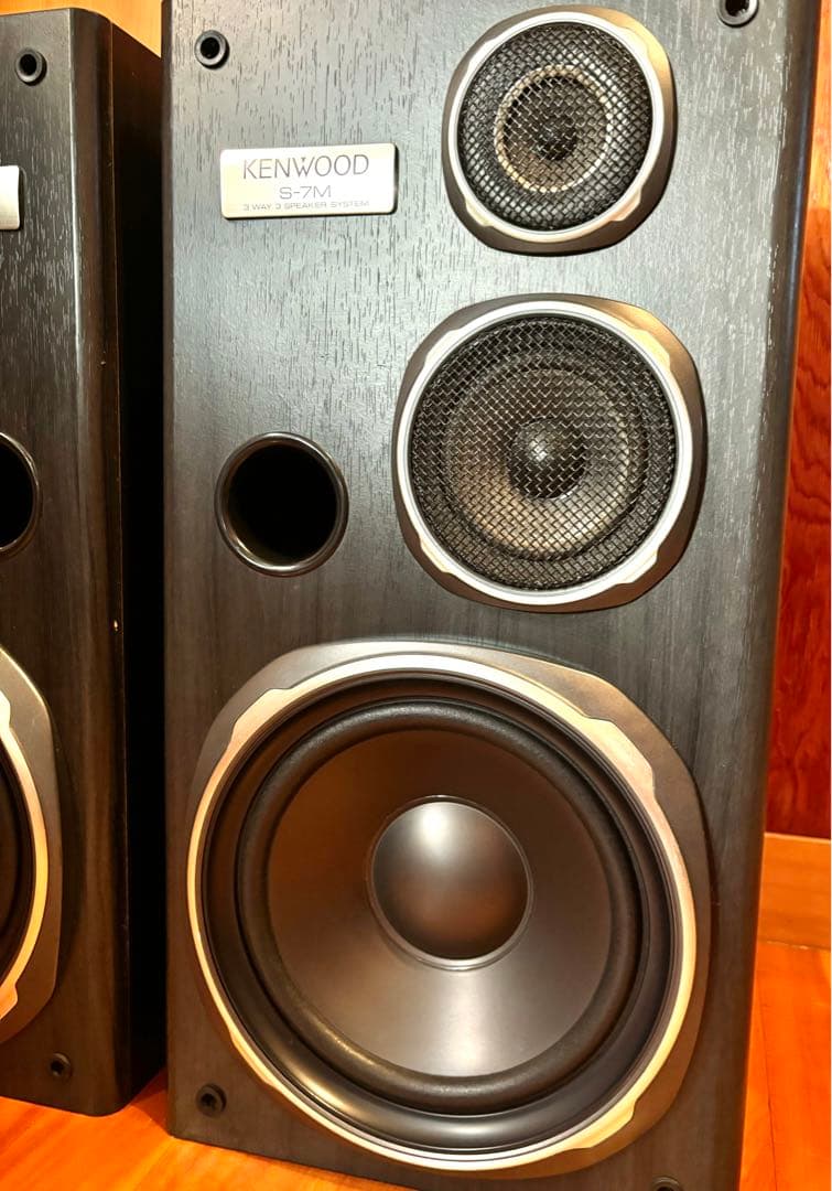 動作確認済】KENWOOD 3way スピーカー S-7M ペア ROXY - メルカリ