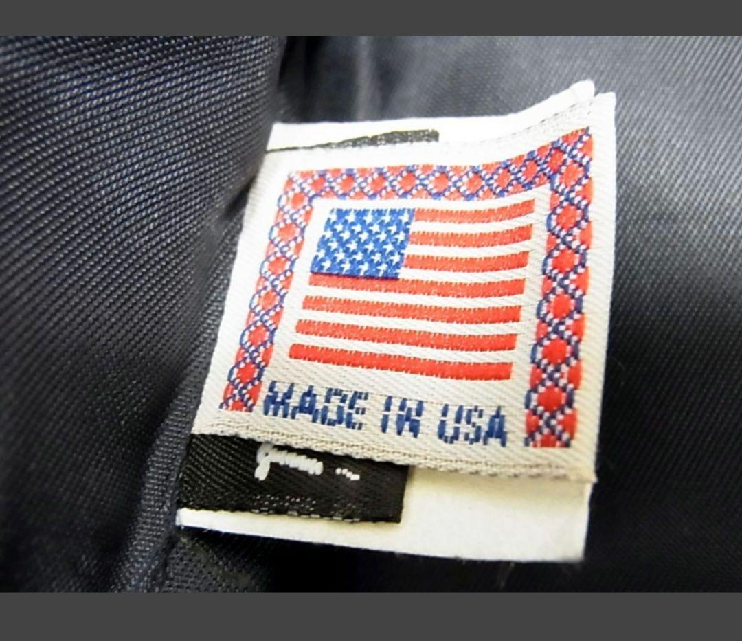 G.B. Sport ダークネイビー レザー ジャケット L - メルカリ