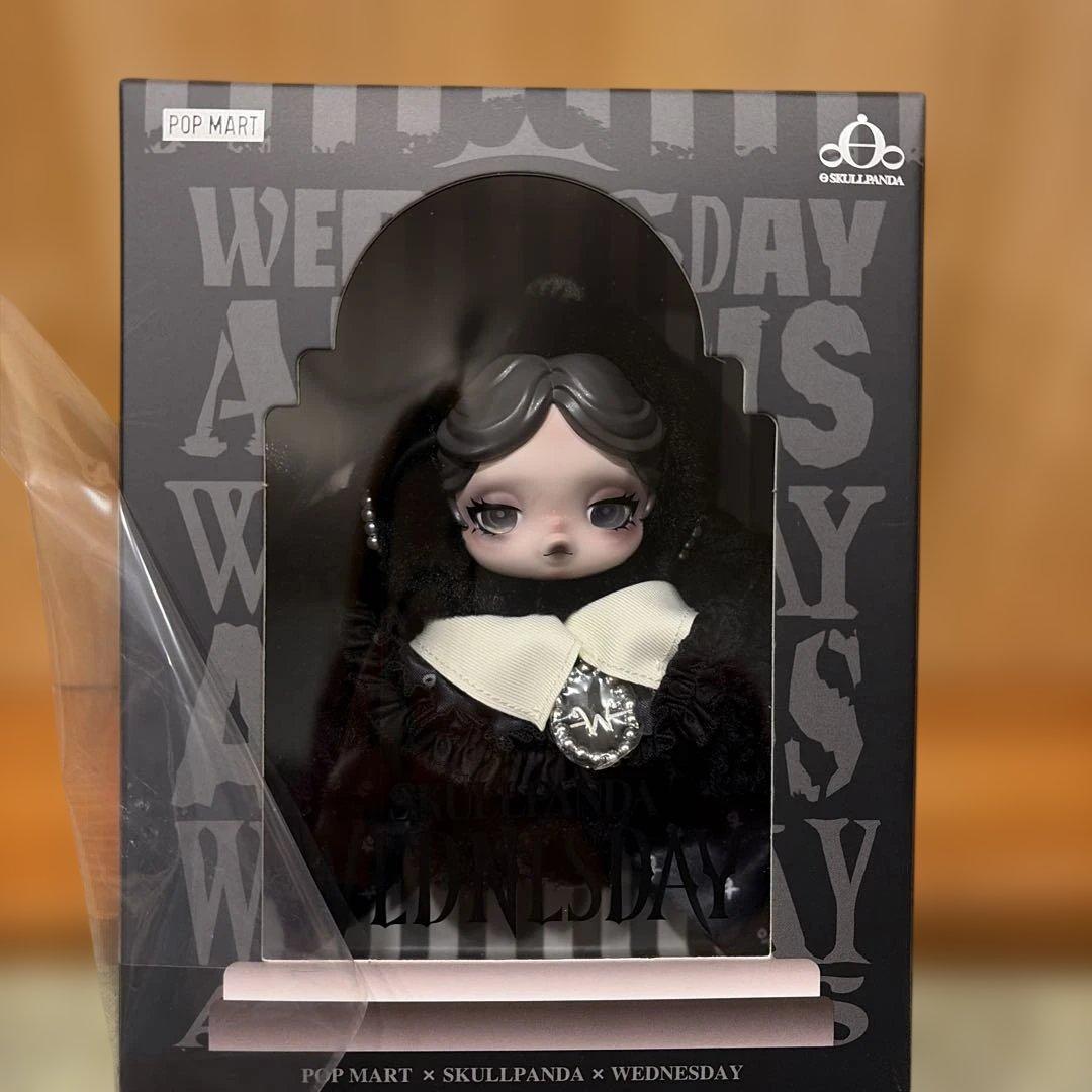 スカルパンダ SKULLPANDA × Wednesday us SKULLPANDA Wednesday スカルパンダ USA限定 ウェンズデー - メルカリ