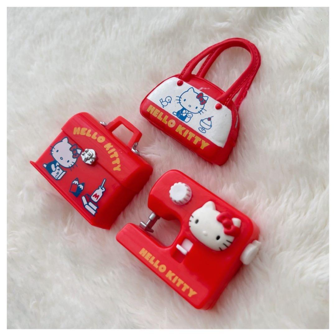 平成レトロ 激レア ハローキティ ミニチュア マグネット 3個セット