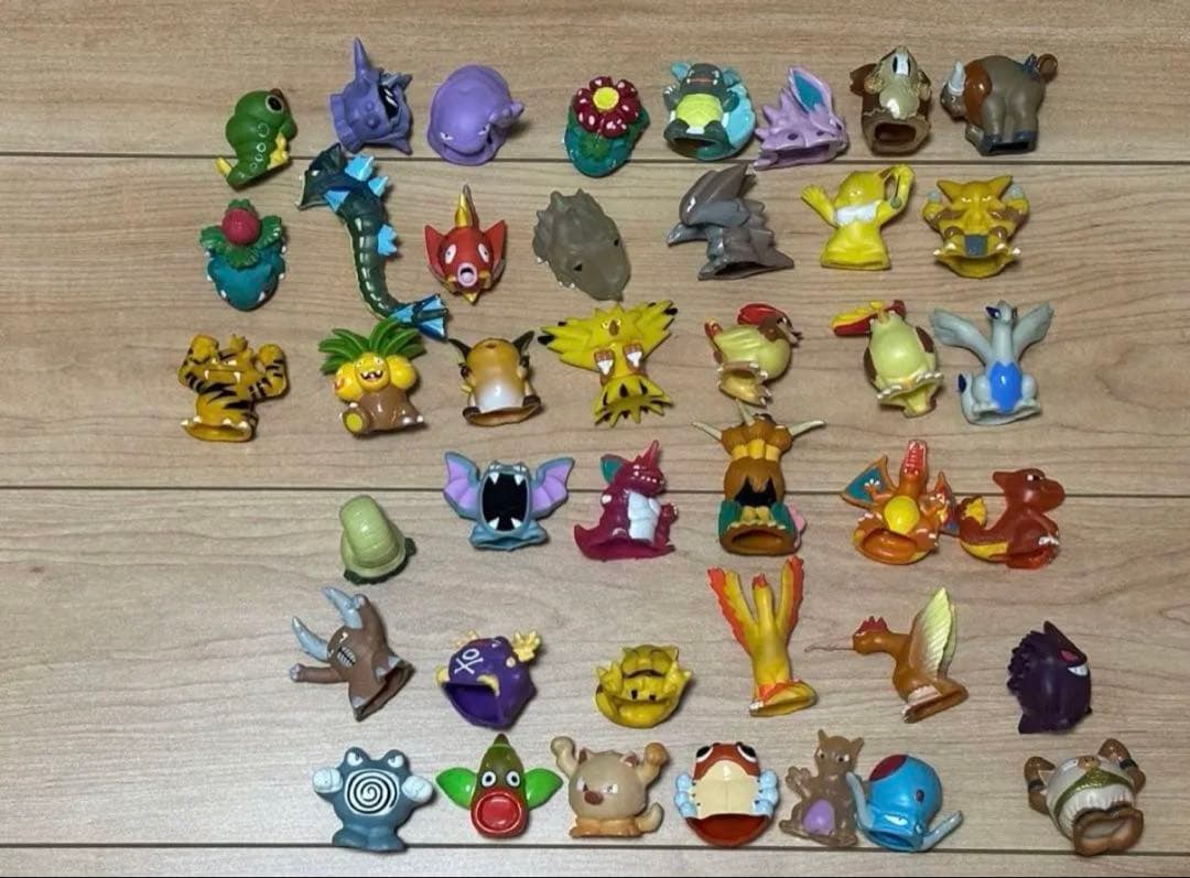 ポケモン ゆび人形　フィギュア　まとめ売り(クリアタイプ込み)