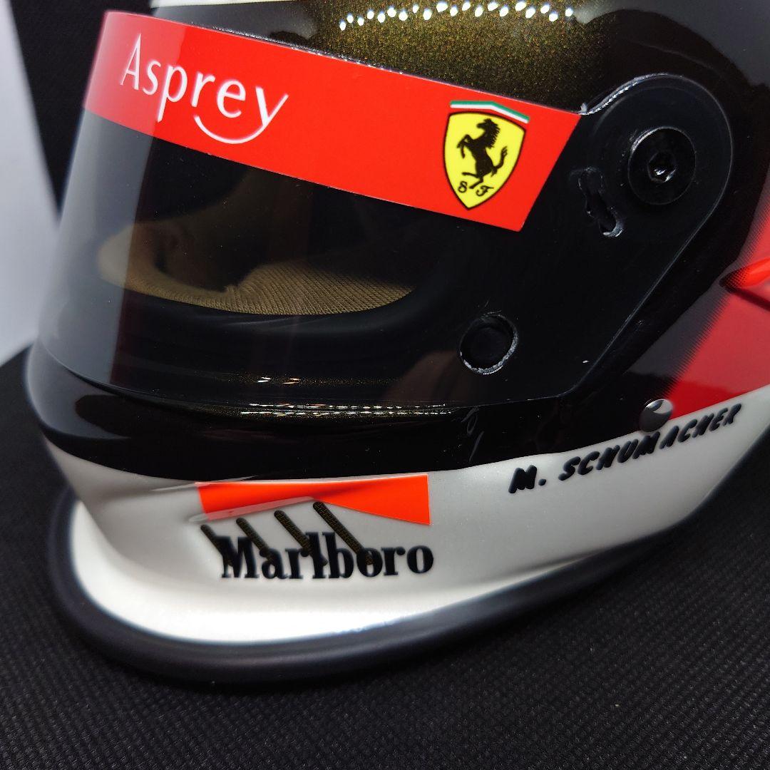 1/2 ヘルメット M.シューマッハ フェラーリ1996年スペイン マルボロ仕様