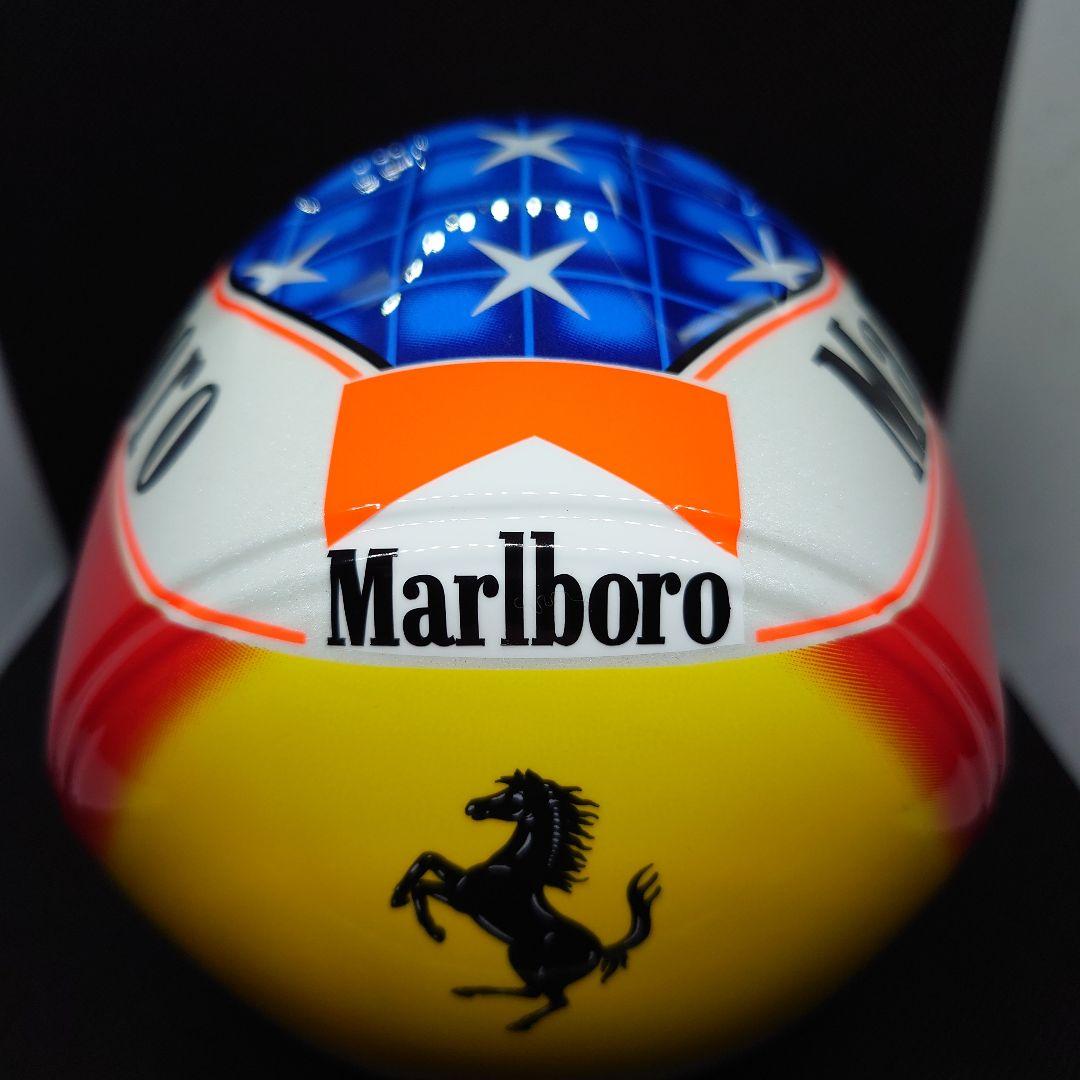 1/2 ヘルメット M.シューマッハ フェラーリ1996年スペイン マルボロ仕様