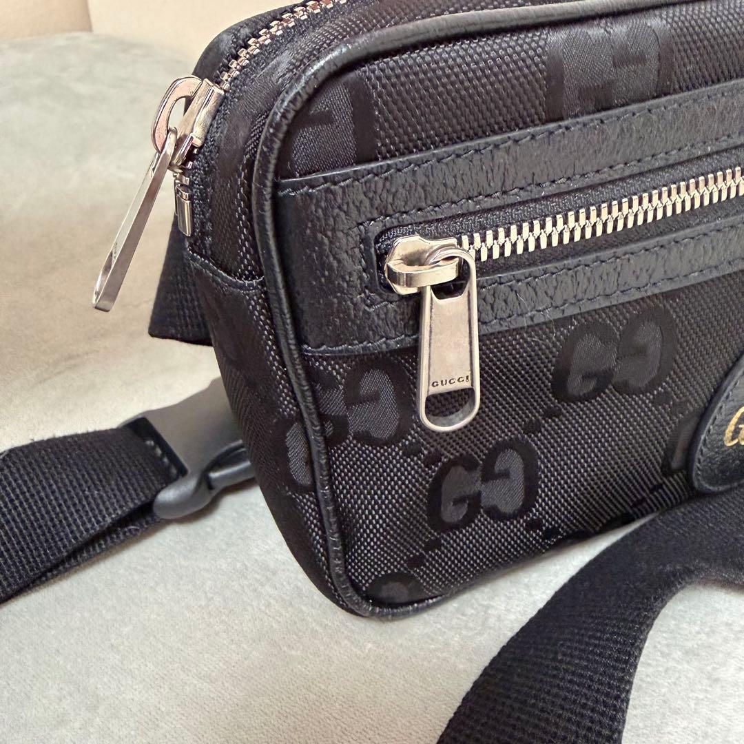 GUCCI オフザグリッド ベルトバッグ ウェストポーチ 美品 - メルカリ